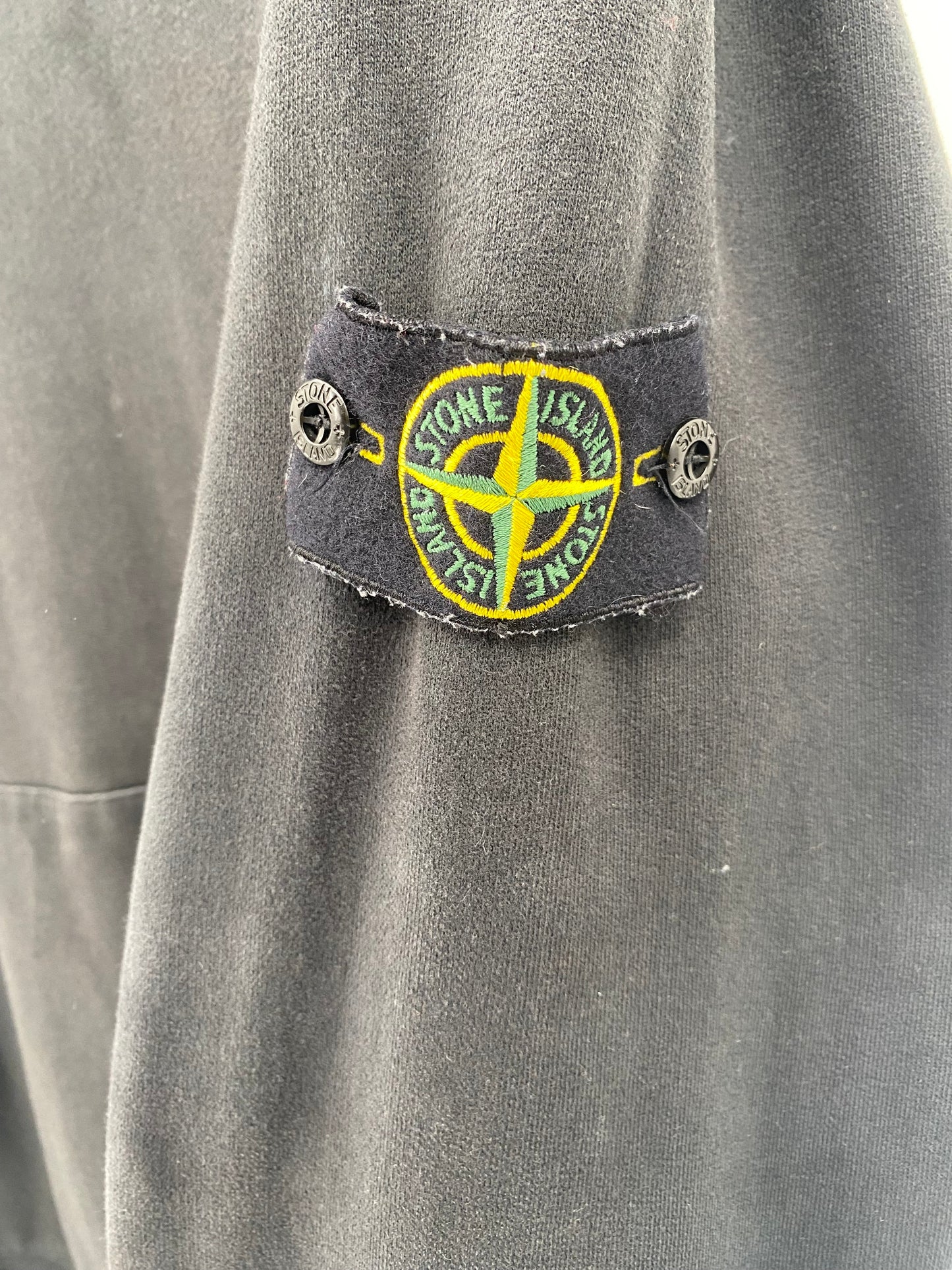 【中古】STONE ISLAND sweat hoodie 3XL