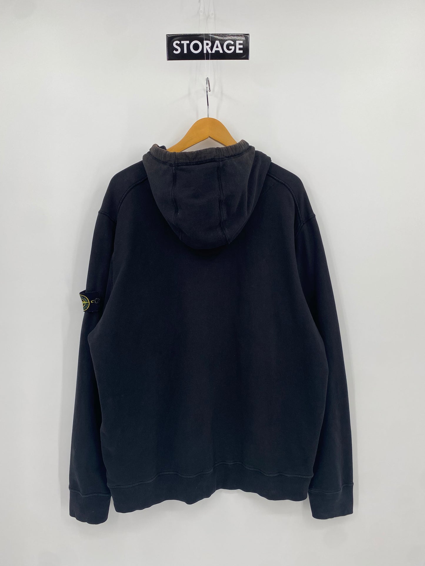 【中古】STONE ISLAND sweat hoodie 3XL