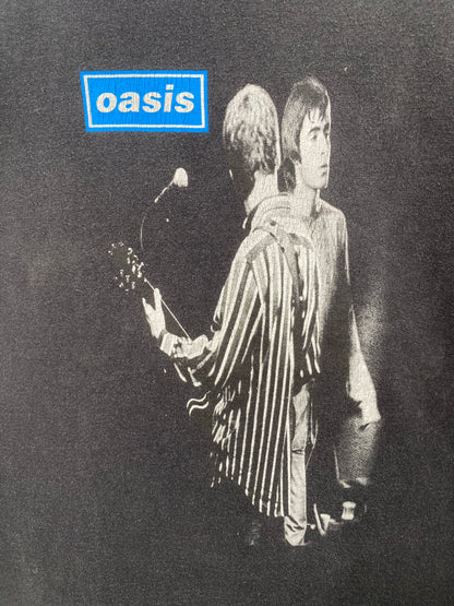 【古着】90s oasis GALLAGHER BROTHERS Short Sleeve Tee XL