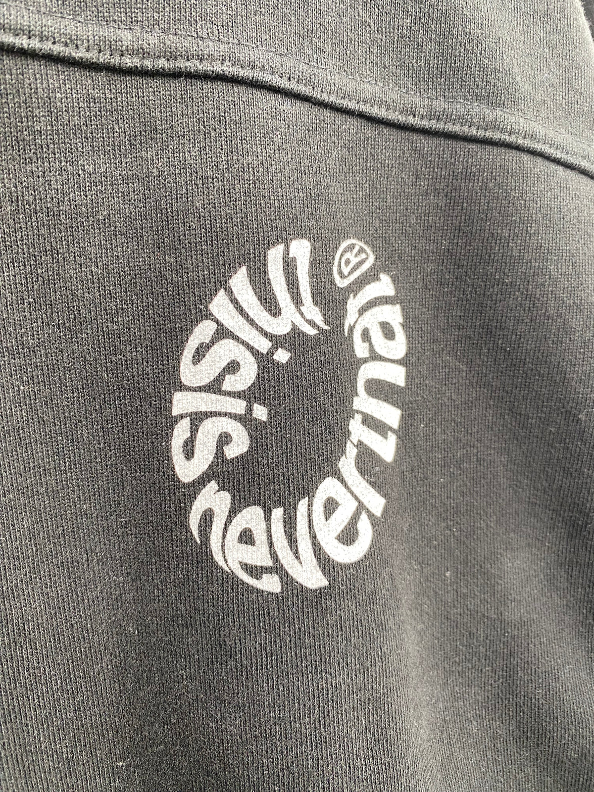 【古着】this is never that Zip Sweat Shirt L