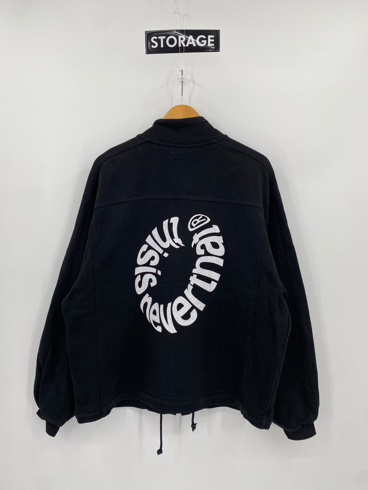 【古着】this is never that Zip Sweat Shirt L