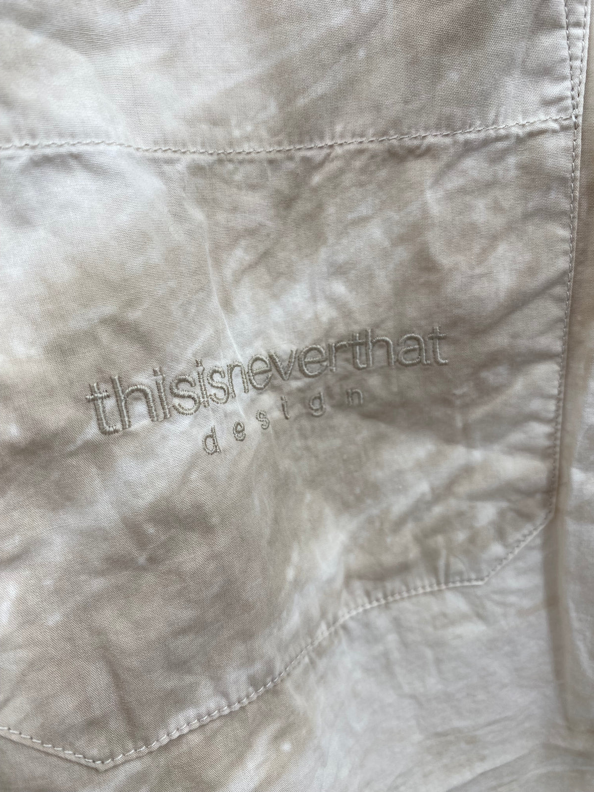 【古着】this is never that Short Sleeve Shirt L