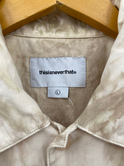 【古着】this is never that Short Sleeve Shirt L