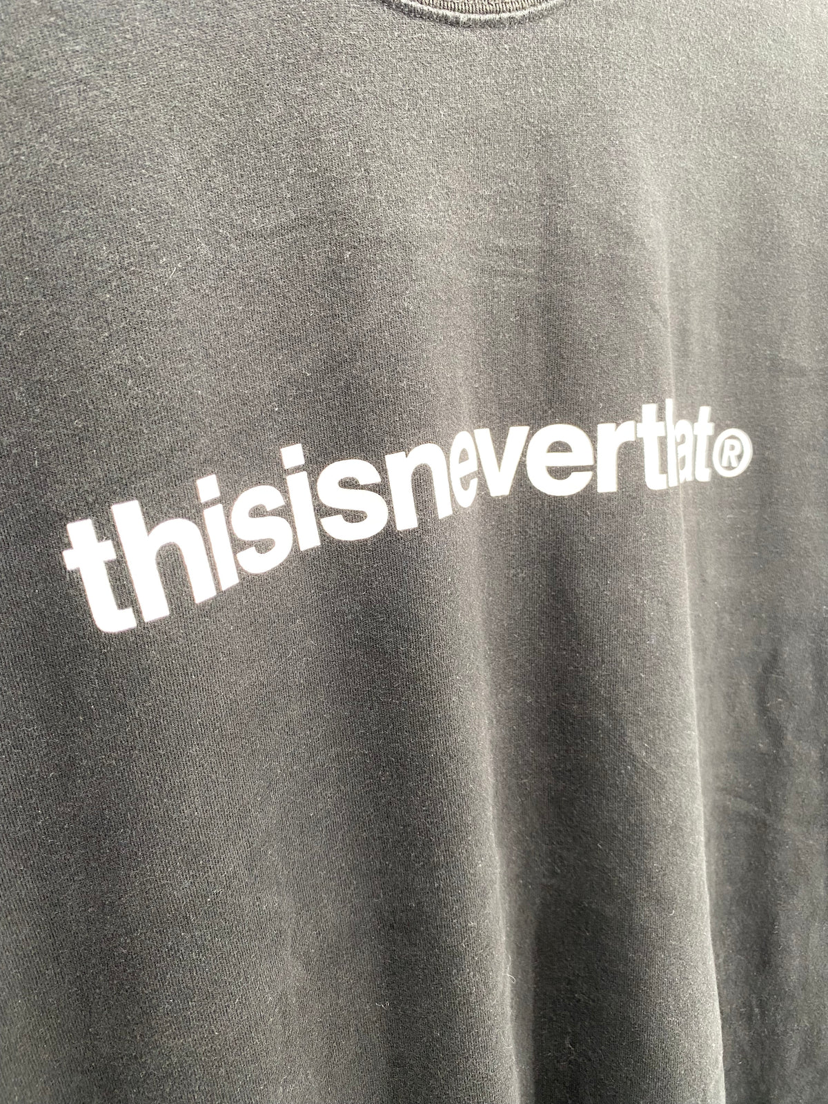 【古着】this is never that Tee L