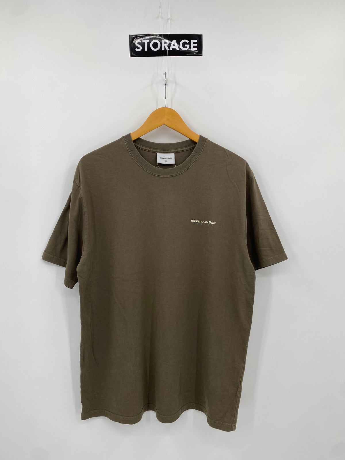 【古着】this is never that Tee L