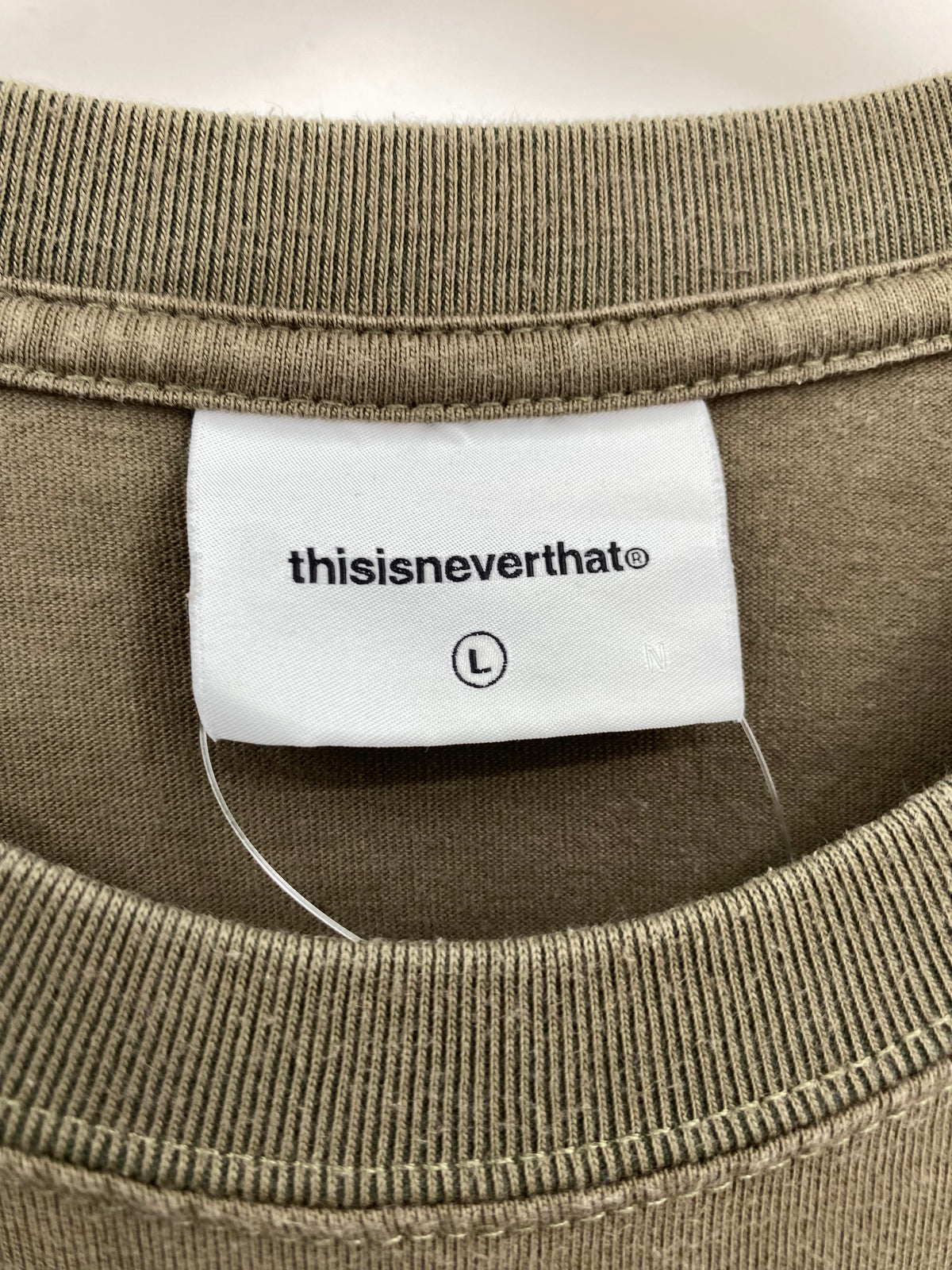 【古着】this is never that Tee L