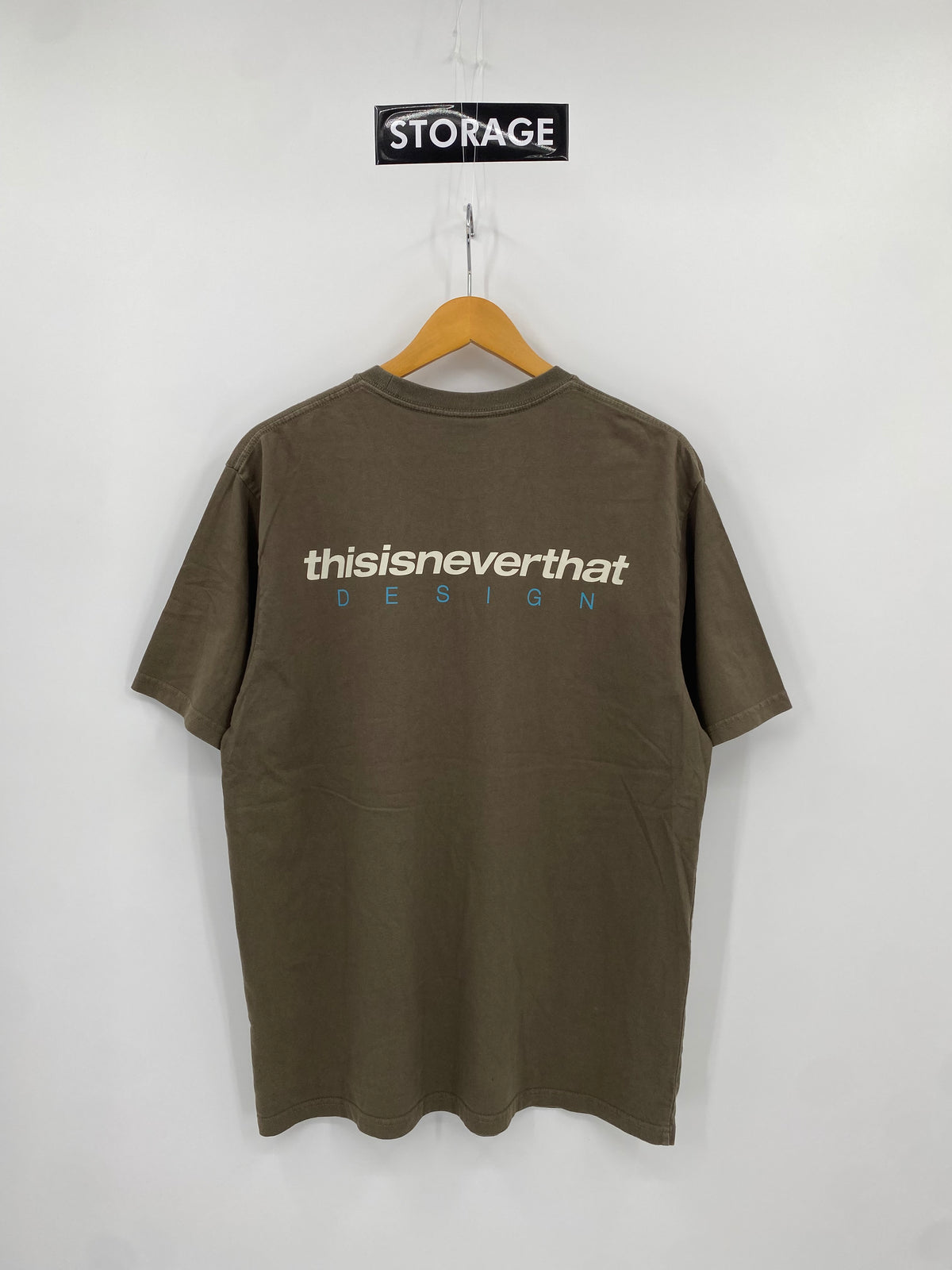 【古着】this is never that Tee L