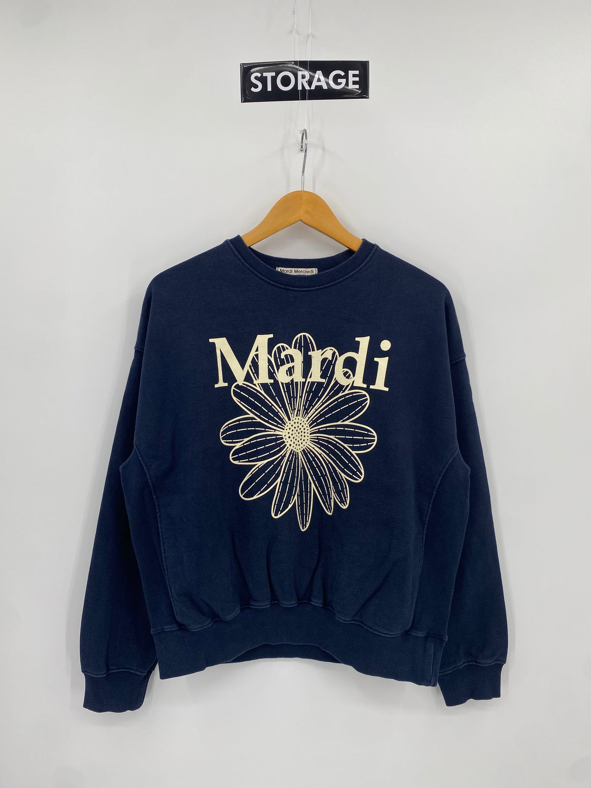 【古着】Mardi Mercredi FROWER MARDI Sweat Shirt