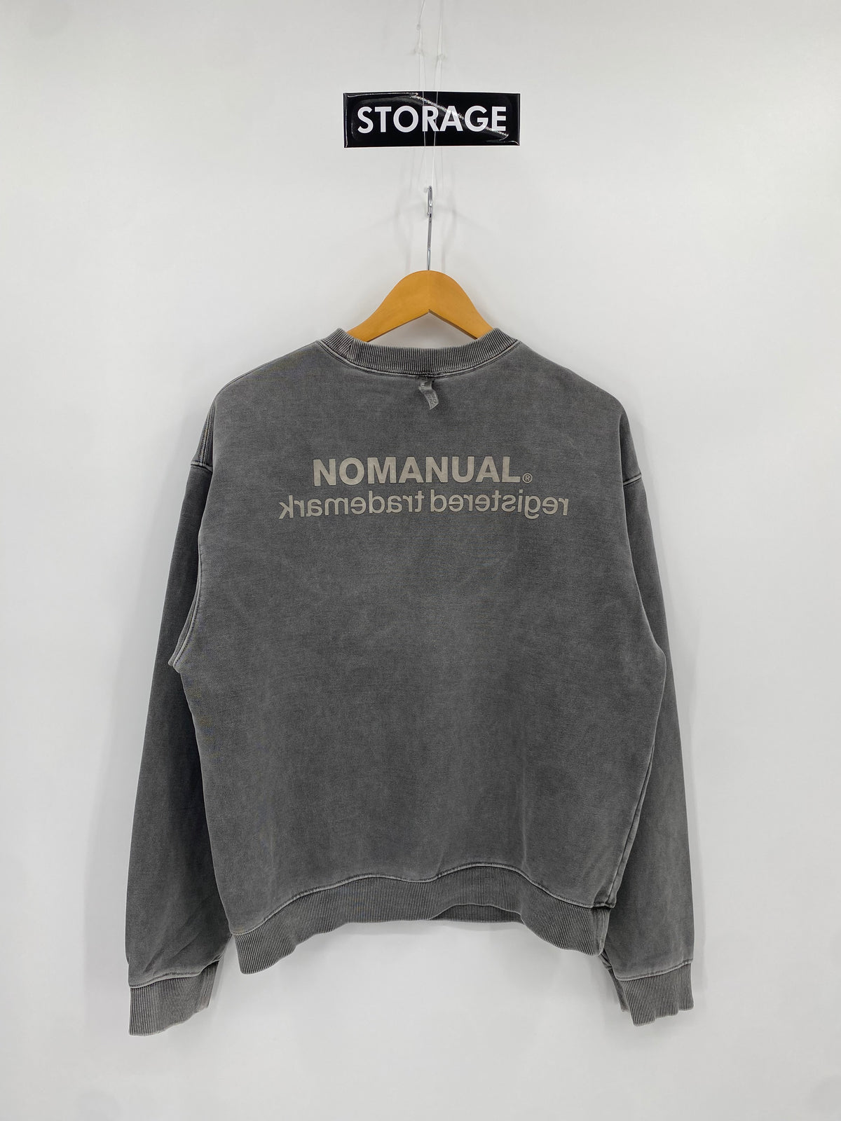 【古着】NOMANUAL Sweat shirt M