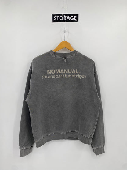 【古着】NOMANUAL Sweat shirt M