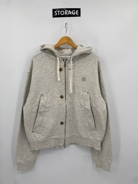 【古着】SATUR Sweat Zip Hoodie shirt L