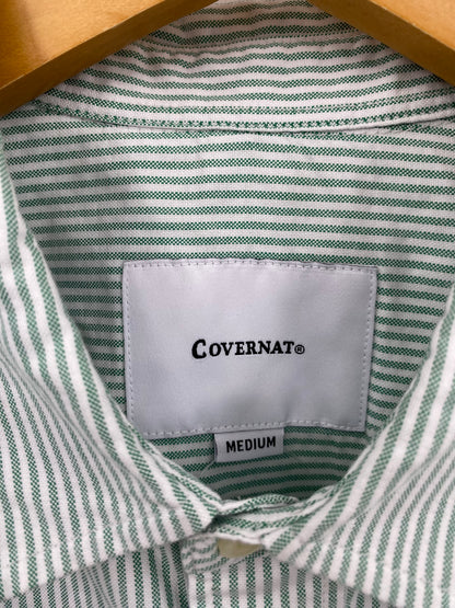【古着】Covernat stripe shirt M