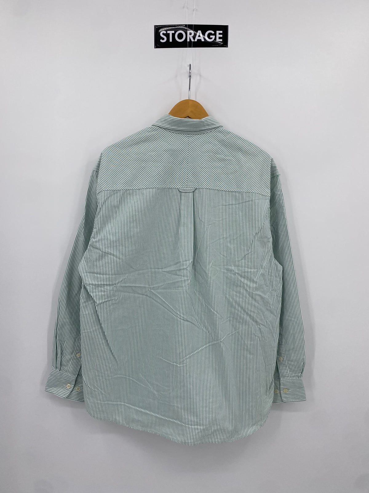 【古着】Covernat stripe shirt M