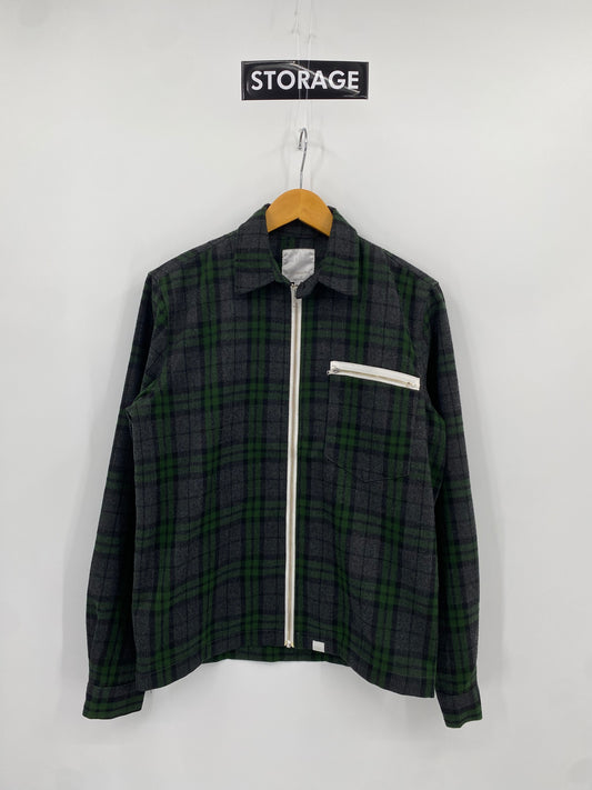 【古着】this is never that Zip Shirt Jacket M