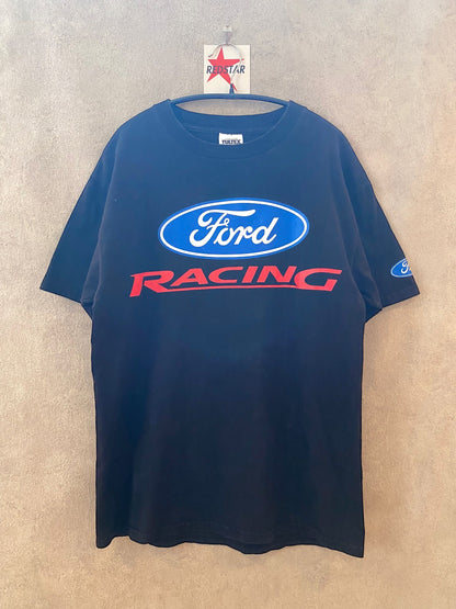 【古着】90s 00s Ford RACING advertising Tee L