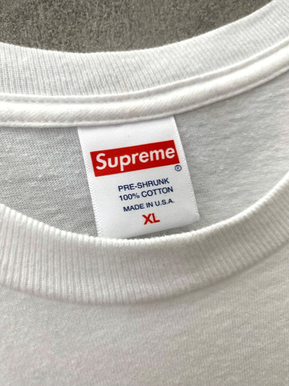 【中古】20ss Supreme Takashi Murakami COVID-19 Relief Box Logo Tee XL