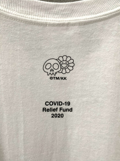 【中古】20ss Supreme Takashi Murakami COVID-19 Relief Box Logo Tee XL