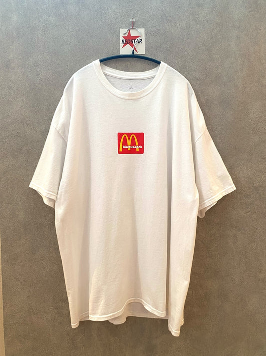 【中古】Cactus Jack Travis Scott McDonald’s Sesame Seed Tee XL