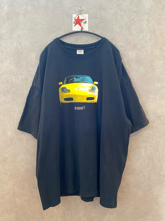 【古着】Porsche advertising Tee 2XL