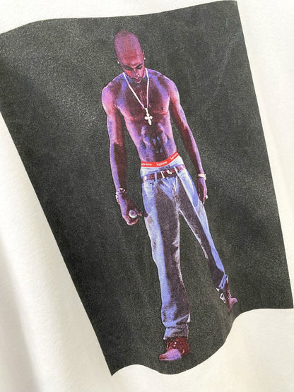 【中古】20SS Supreme Tupac  Hologram Tee XL