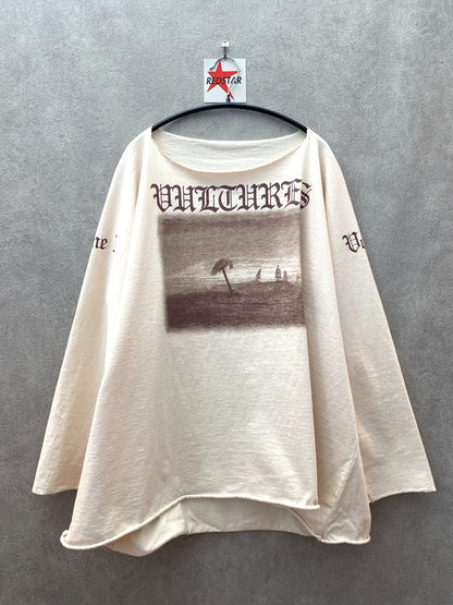 【中古】YZY Kanye West Vultures long sleeve Tee XL