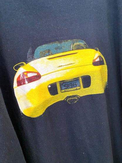 【古着】Porsche advertising Tee 2XL