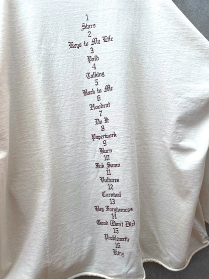 【中古】YZY Kanye West Vultures long sleeve Tee XL