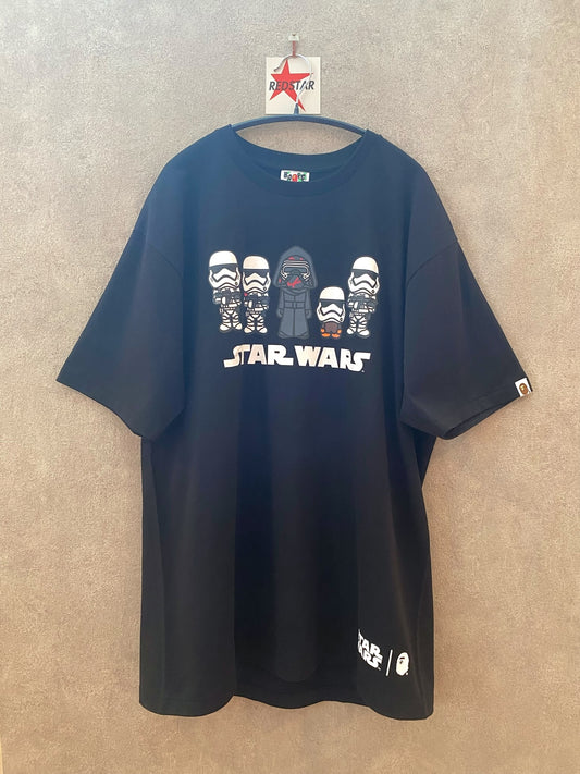 【中古】A BATHING APE STARWARS KYLO REN Tee 2XL