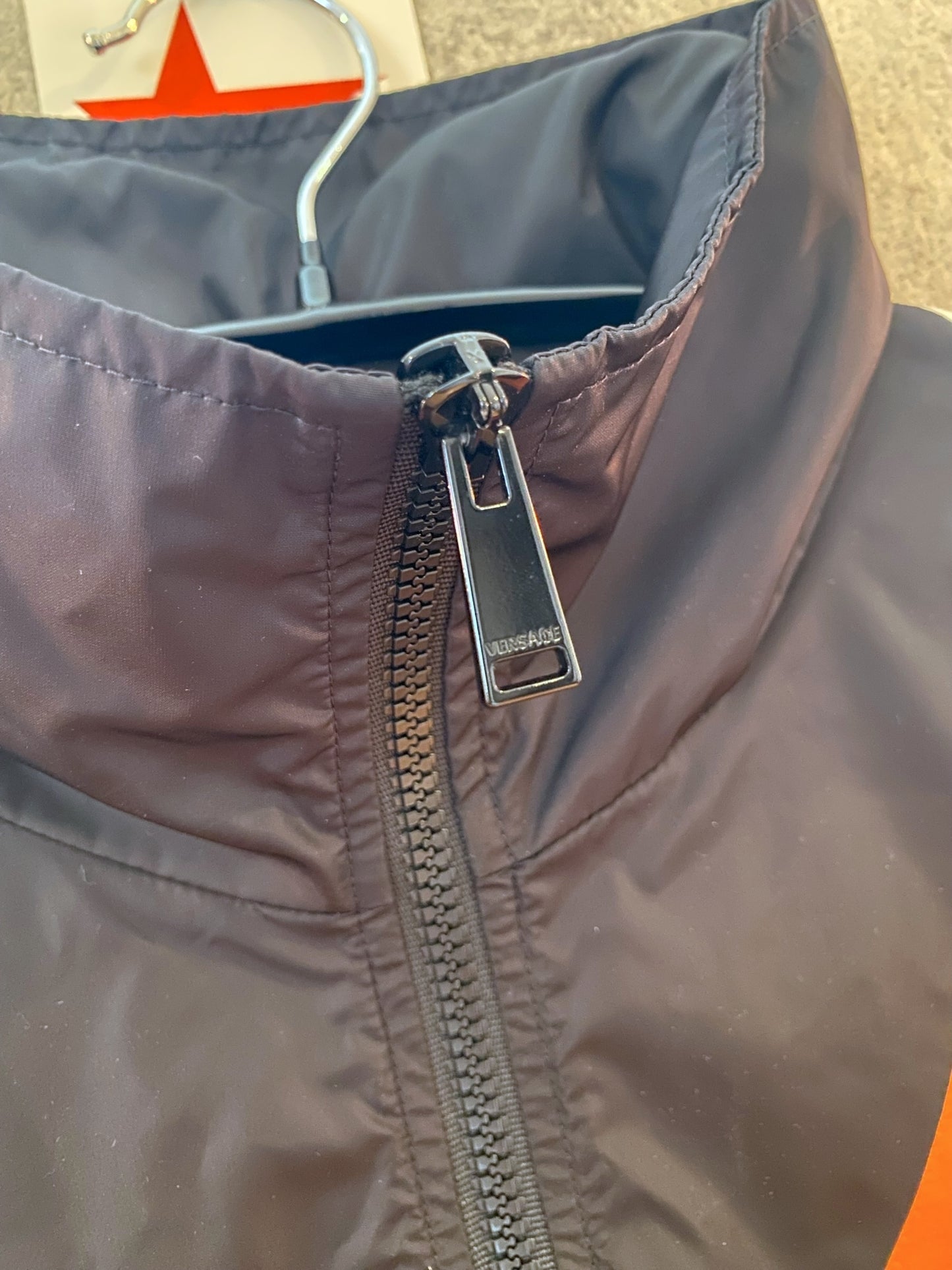【中古】VERSACE Logo Track Jacket 46
