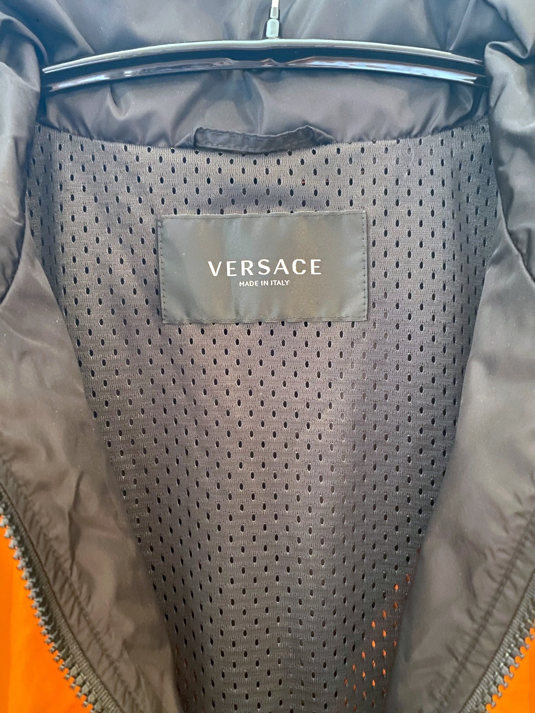 ジャケット・アウター VERSACE PANEL LOGO TRACK JACKET org.jpg