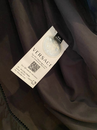 【中古】VERSACE Logo Track Jacket 46