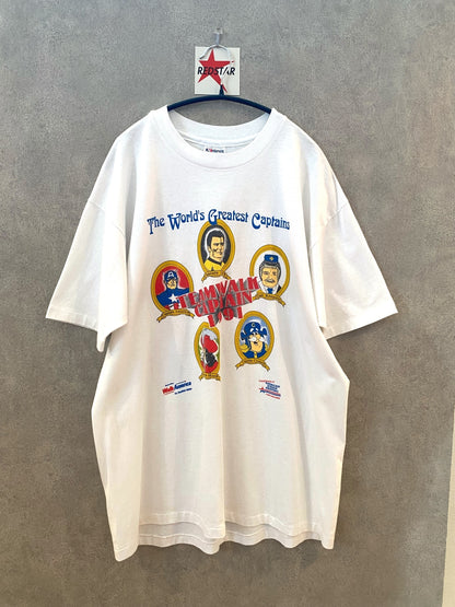 【古着】Hanes 90s Captain Tee L