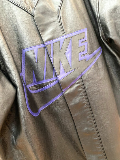 【中古】Supreme NIKE Leather Baseball Jersey L