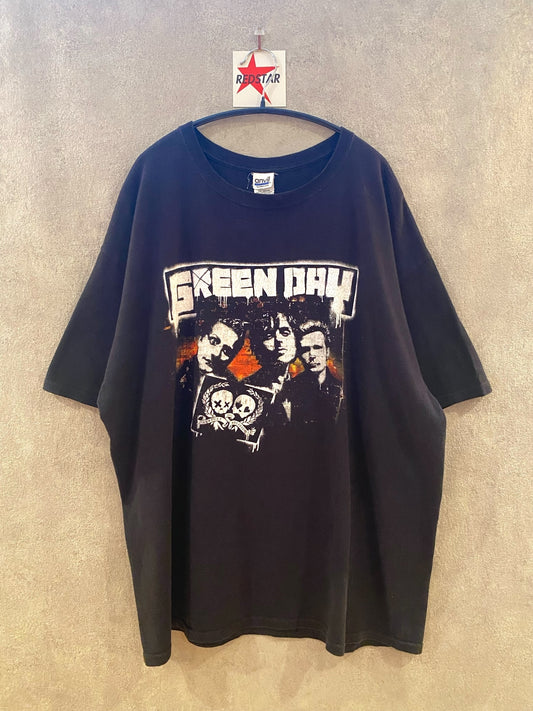 【古着】GREEN DAY OFFICIAL 2010 TOUR Tee 2XL