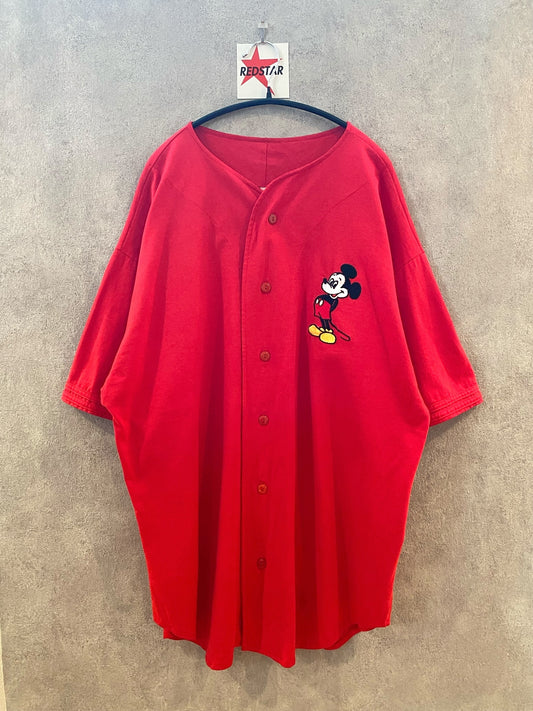 【古着】DISNEY MICKEY GAME SHIRT L