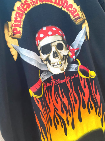 【古着】Pirates of the Caribbean Disney Tee 2XL