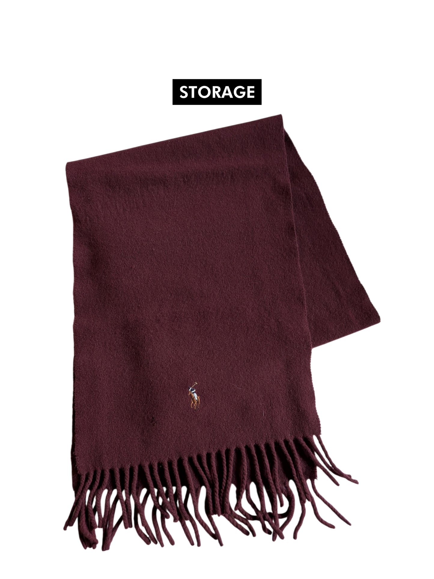 【古着】Polo Ralph Lauren wool scarf