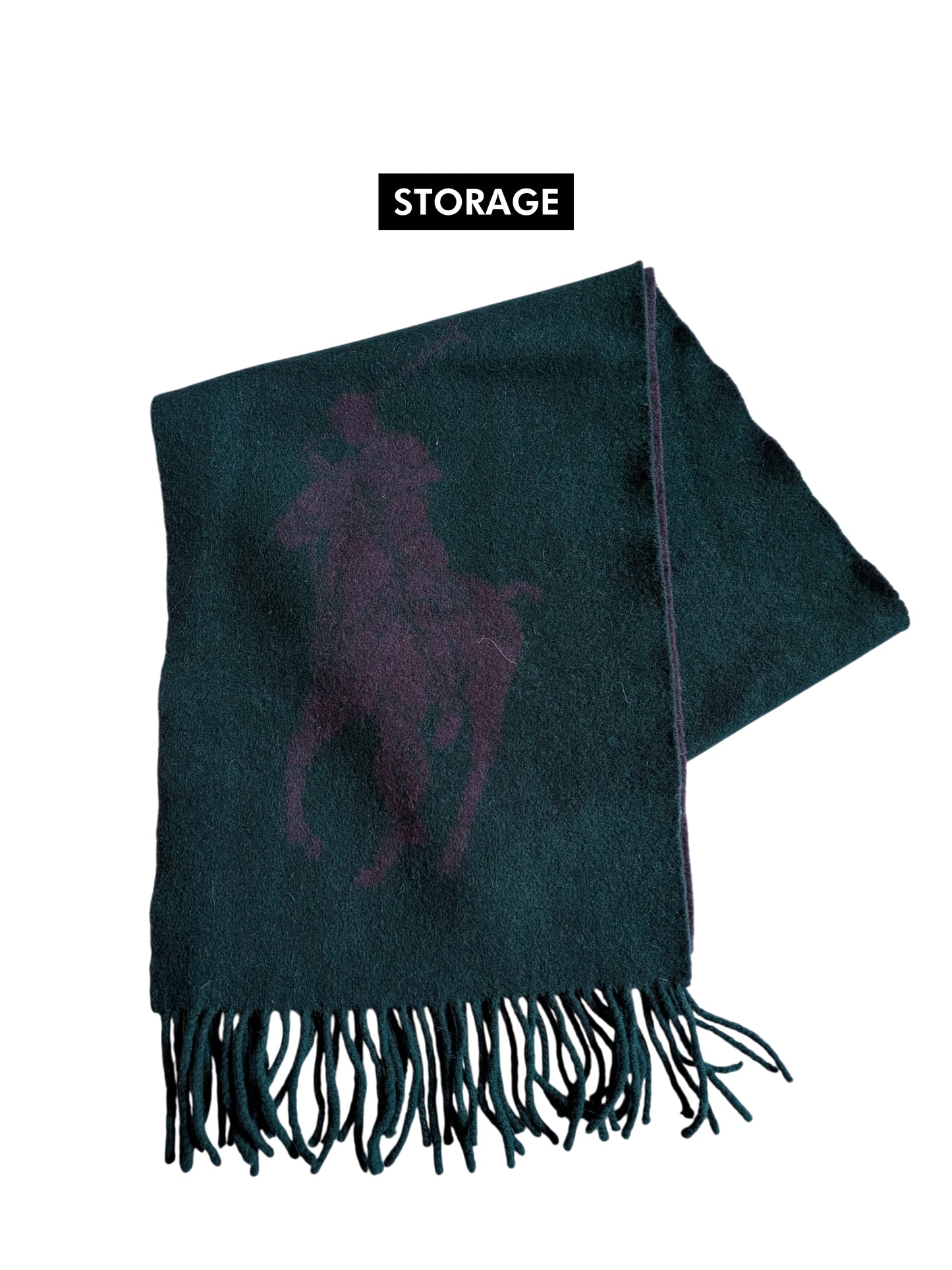【古着】Polo Ralph Lauren wool scarf